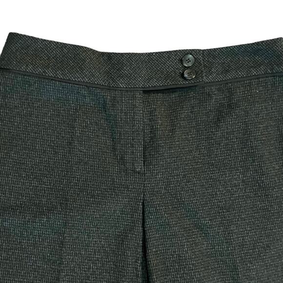 Ann Taylor Loft Women's Black Heather ANN Mid-Rise 31" Inseam Pants Pockets SZ 6 - Picture 3 of 9